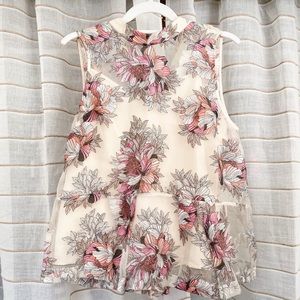 Anthropologie Moulinette Soeurs Terrace Blouse